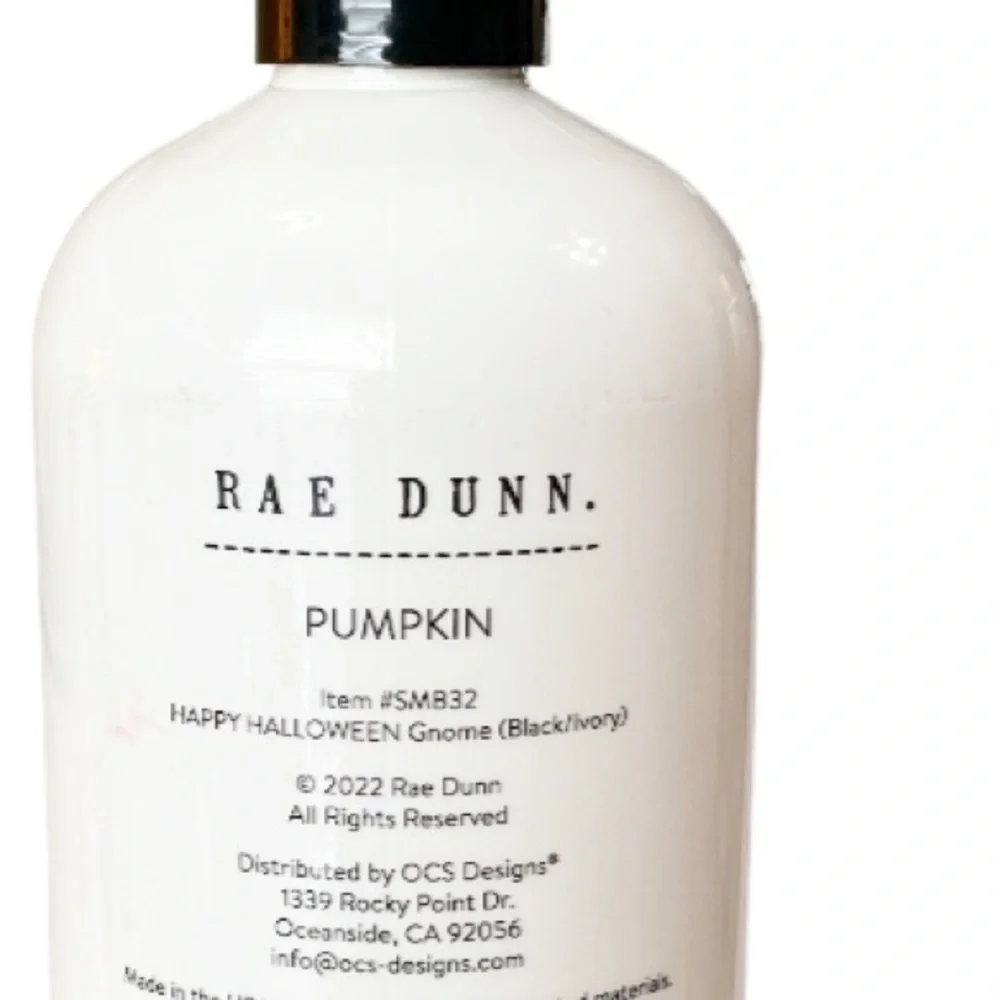 NEW Rae Dunn HAPPY HALLOWEEN Hand Soap 🎃🫧🎃 - Picture 5 of 6